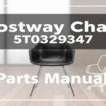 Costway Chair Model 5T0329347 Parts Manual