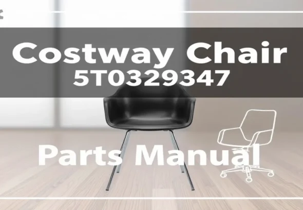 Costway Chair Model 5T0329347 Parts Manual