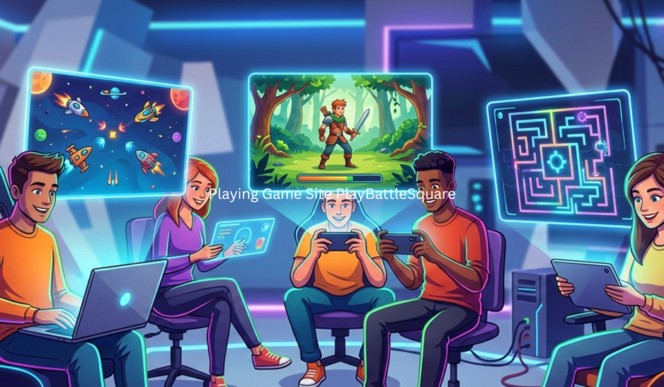 Playing Game Site PlayBattleSquare The Ultimate Destination for Free Online Fun